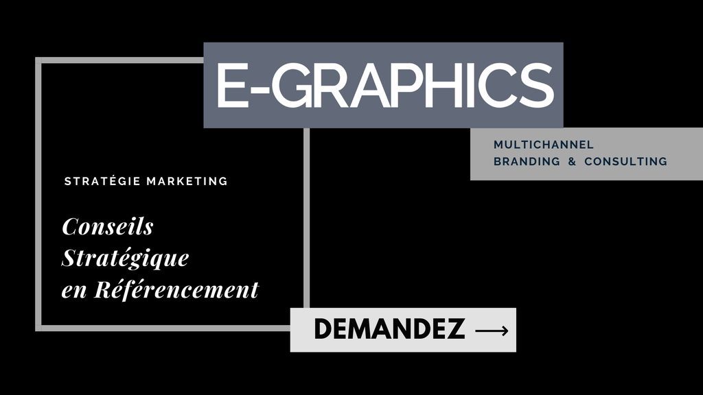 Conseils Stratégiques en Référencement - agence consulting marketing et SEO - en Suisse Romande - Vaud - E-GRAPHICS