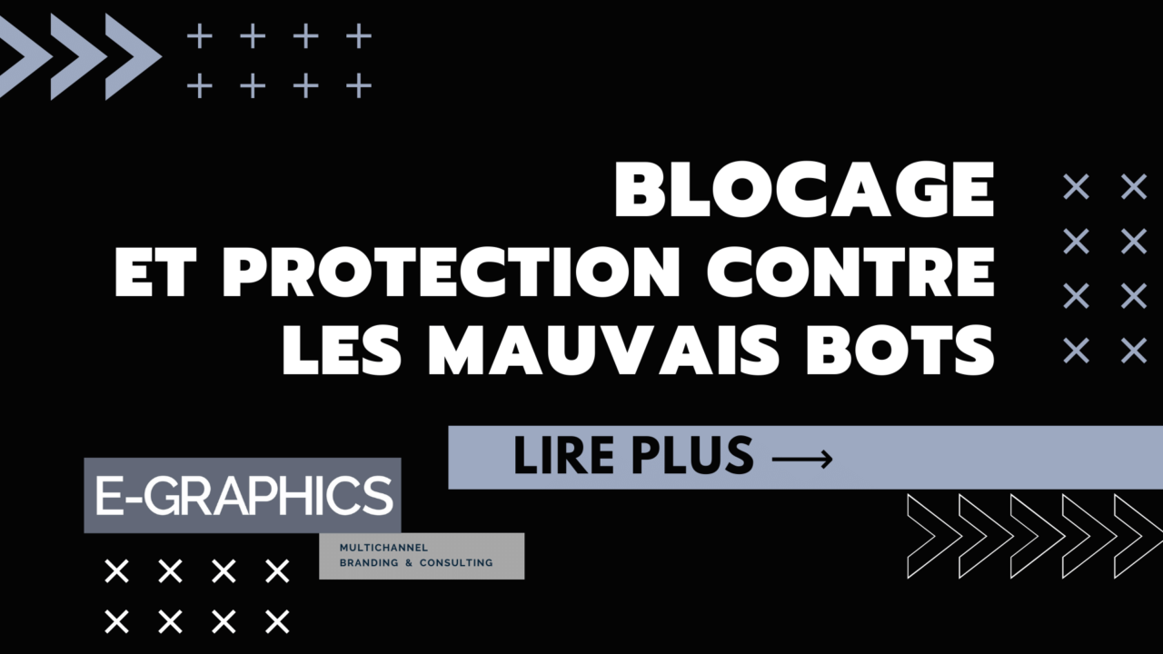 procédure de blocage et protection contre les mauvais bots sur les sites web, avec les conseils de Elena Debbaut