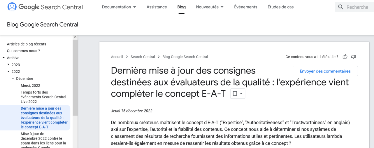 concept double EEAT de Google expliqué en une image
